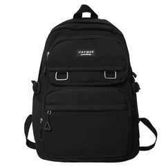 Waterproof Nylon Travel Backpack for Girls Students Schoolbag