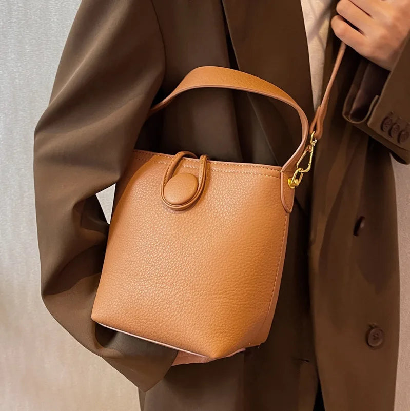 Women's Messenger Bucket Handbags Tote Shoulder Bag