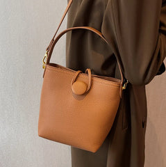 Women's Messenger Bucket Handbags Tote Shoulder Bag