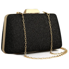 Boho Crossbody Bag Evening Clutch Silver Champagne Handbag Wedding Purse