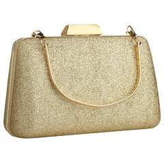 Boho Crossbody Bag Evening Clutch Silver Champagne Handbag Wedding Purse