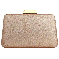 Boho Crossbody Bag Evening Clutch Silver Champagne Handbag Wedding Purse