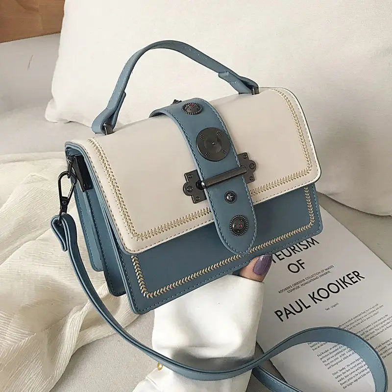Women's Casual Tote Bag High PU Leather Handbag Shoulder Messenger KL1020