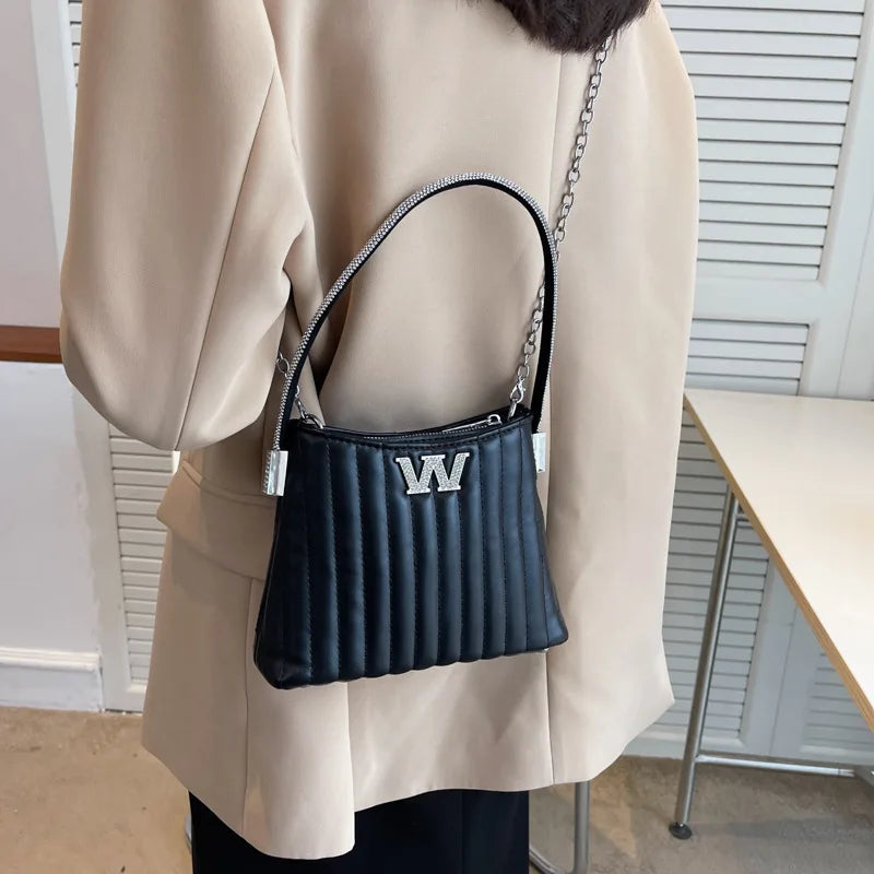 Women's Armpit Bag Ins Wild Small Bucket Bag Casual Handbags