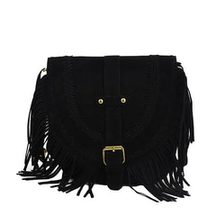 Temperament Shoulder Bag Women's Handbags Tassel Saddle Bag