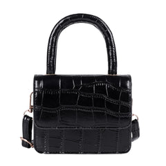 Women PU Leather Mini Shoulder Handbags Pure Flap Messenger Crossbody Bags