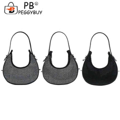 Sparkling Rhinestone Evening Clutch Bag for Women