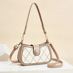 Rhombus Women's Bag Portable One-shoulder Messenger Bag Women
