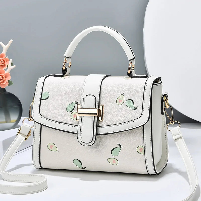 Textured Small Bag Women's One-shoulder Messenger Bag Handbag