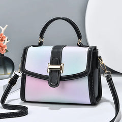 Textured Small Bag Women's One-shoulder Messenger Bag Handbag