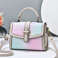 Textured Small Bag Women's One-shoulder Messenger Bag Handbag