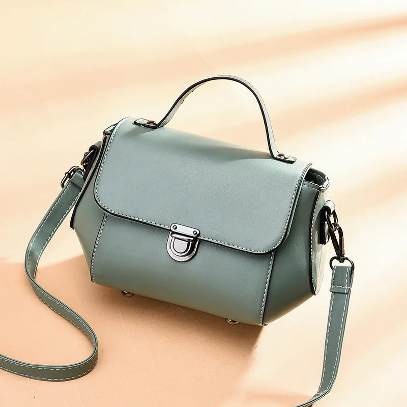 Retro Mini Messenger Bag for Women