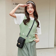 Diamond Embroidered Cross-border Messenger Bag for Women