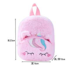 Personalized Name Unicorn Kindergarten Bag for Girls