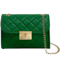 Embroidered Crossbody Bag Fresh Sweet Diamond Chain Messenger Bag