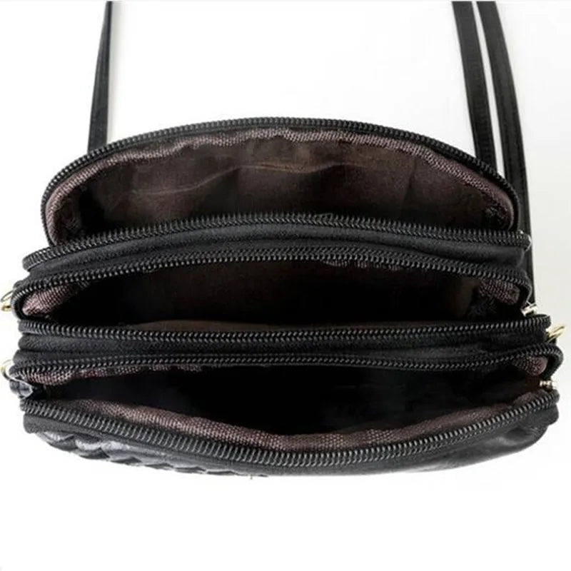 Embroidery Flower Shoulder Bag For Women Crossbody Bag