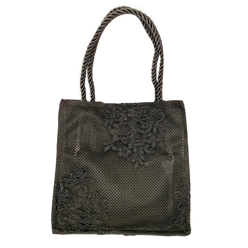 Vintage Embroidery Flower Shoulder Bag for Women