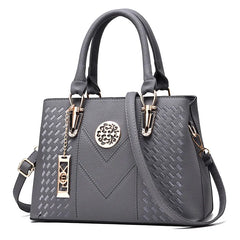 Embroidery Messenger Bags Women Leather Handbags Ladies Hand Bag
