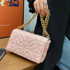 Embroidery Thread Women Bag Chain Shoulder Bags High Shoulder Purses And Handbag