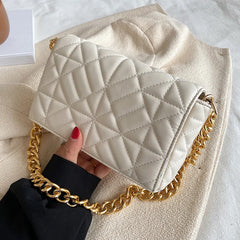 Embroidery Thread Women Bag Chain Shoulder Bags High Shoulder Purses And Handbag