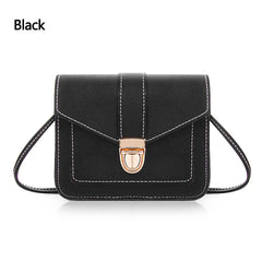 Small Crossbody Bag Embroidery Thread Office Shoulder Handbag