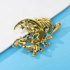 Enamel Witch on Moon Chest Pin Large Halloween Pin