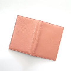 Personalized Leather Passport Cover Holder Name Embossed DIY Gift