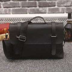 Men's Casual Retro Briefcase Shoulder Bag Backpack