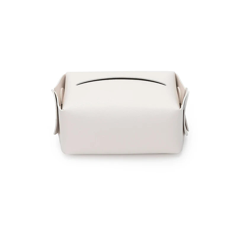 European Leather Tissue Box Decoration - Modern Living Room