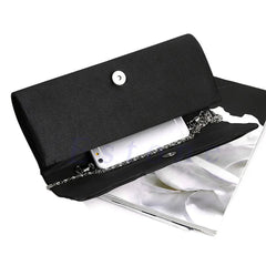 Evening Handbag Purse Women Rhinestone Bridal Clutch Bag Chain