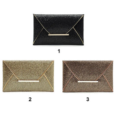 Glitter Envelope Bag for Evening Party, Wedding, Dating