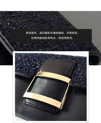 Evening Bag Clutch Handbag Women Party Mini Purse PU Leather
