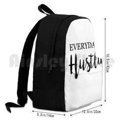 Everyday Im Hustlin Outdoor Hiking Backpack Riding Climbing Sports Bag