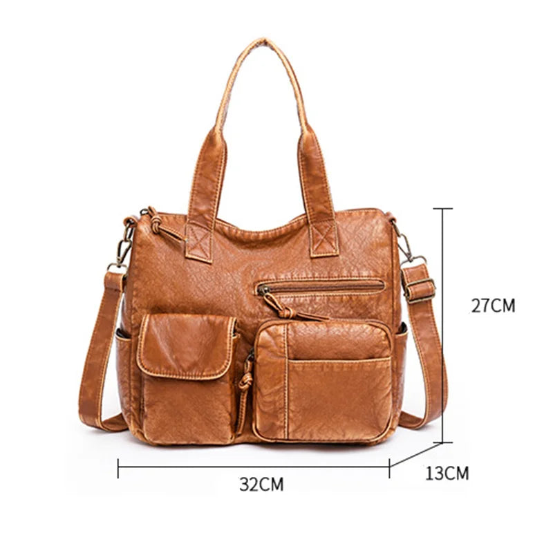 Vintage Large Capacity Tote Bags for Women