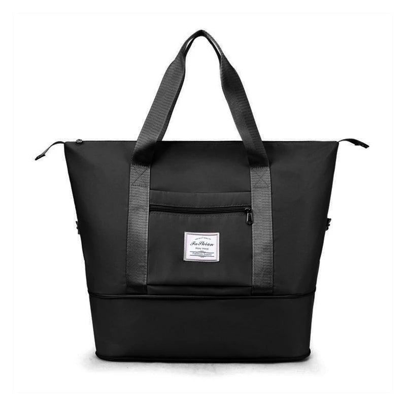 Waterproof Expandable Travel Duffel Bag for Women Men