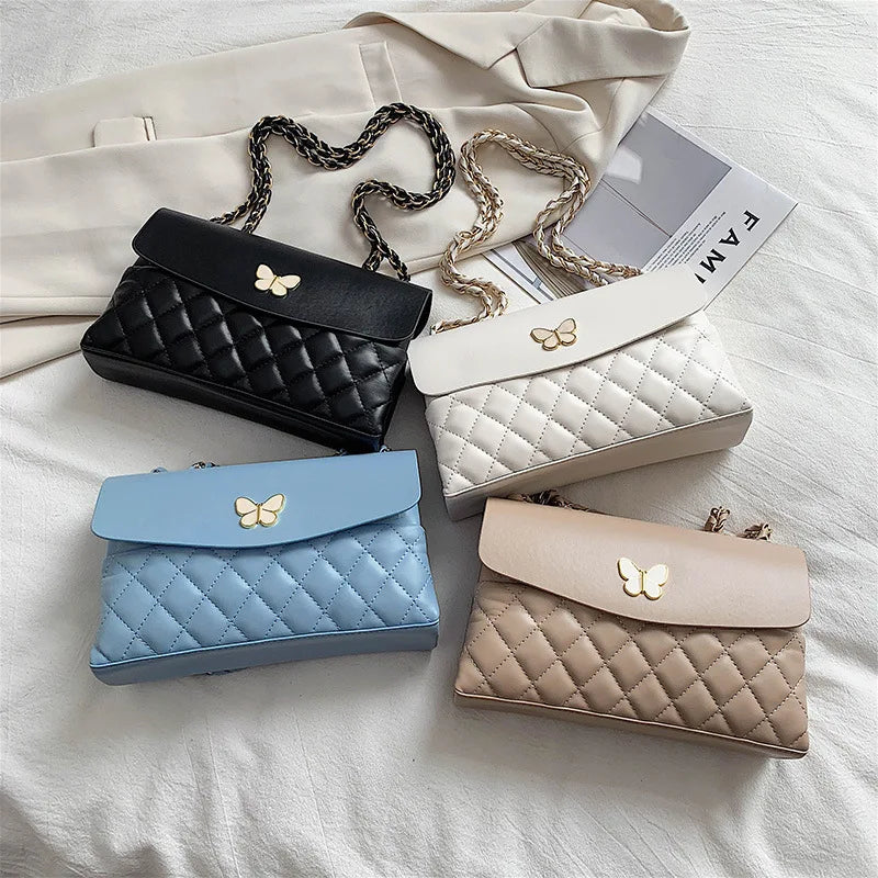 Butterfly Crossbody Bag for Women Lady Shoulder Handbag