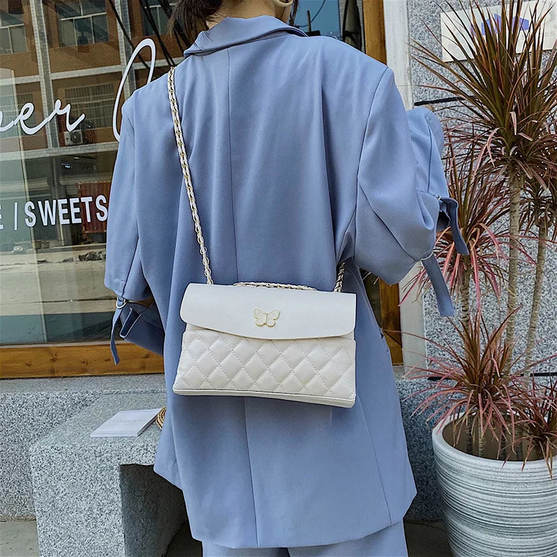 Butterfly Crossbody Bag for Women Lady Shoulder Handbag