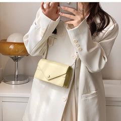 Luxury Ladies Shoulder Purse with Pearl Chains and Flap Cover