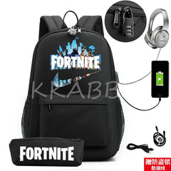 USB Backpack Women Men Teenager School Bag Women USB Travel Rucksack