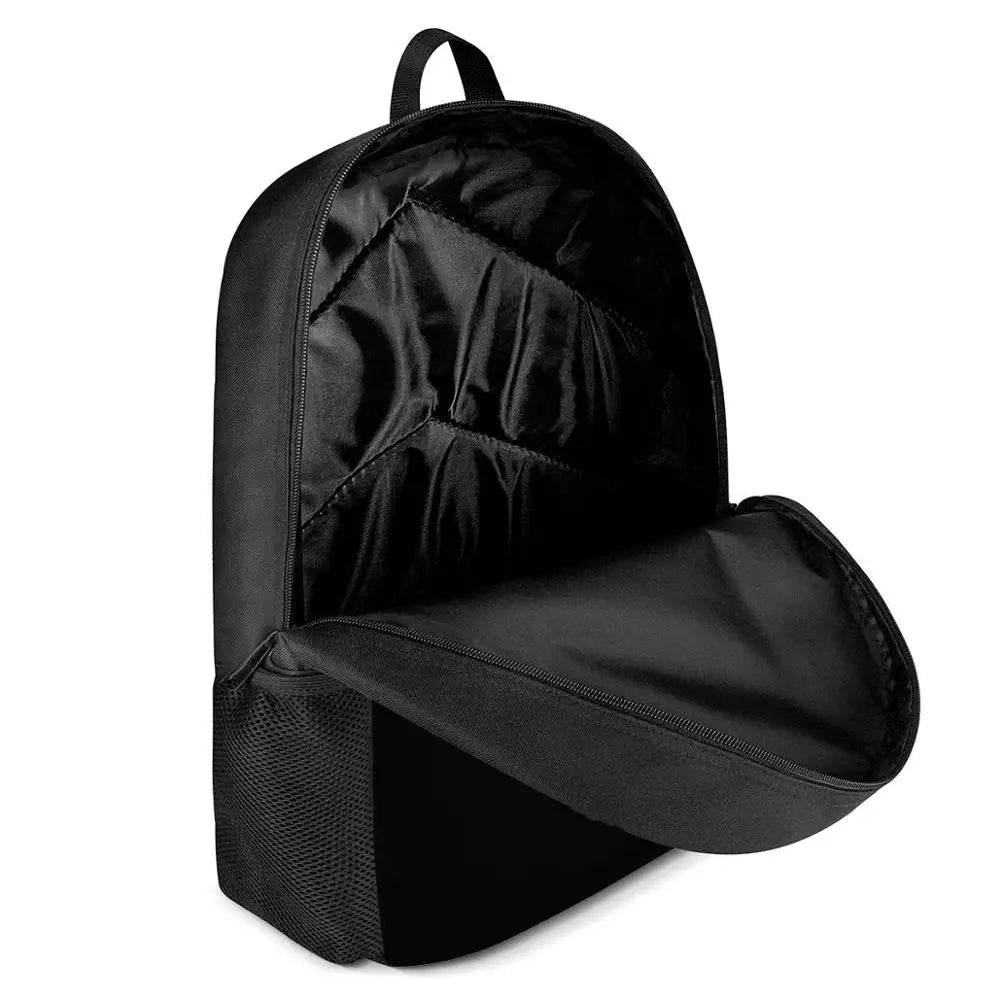 15 inch Wolf Printed School Bags Children's Backpacks Orthopedic Student Book Ba
