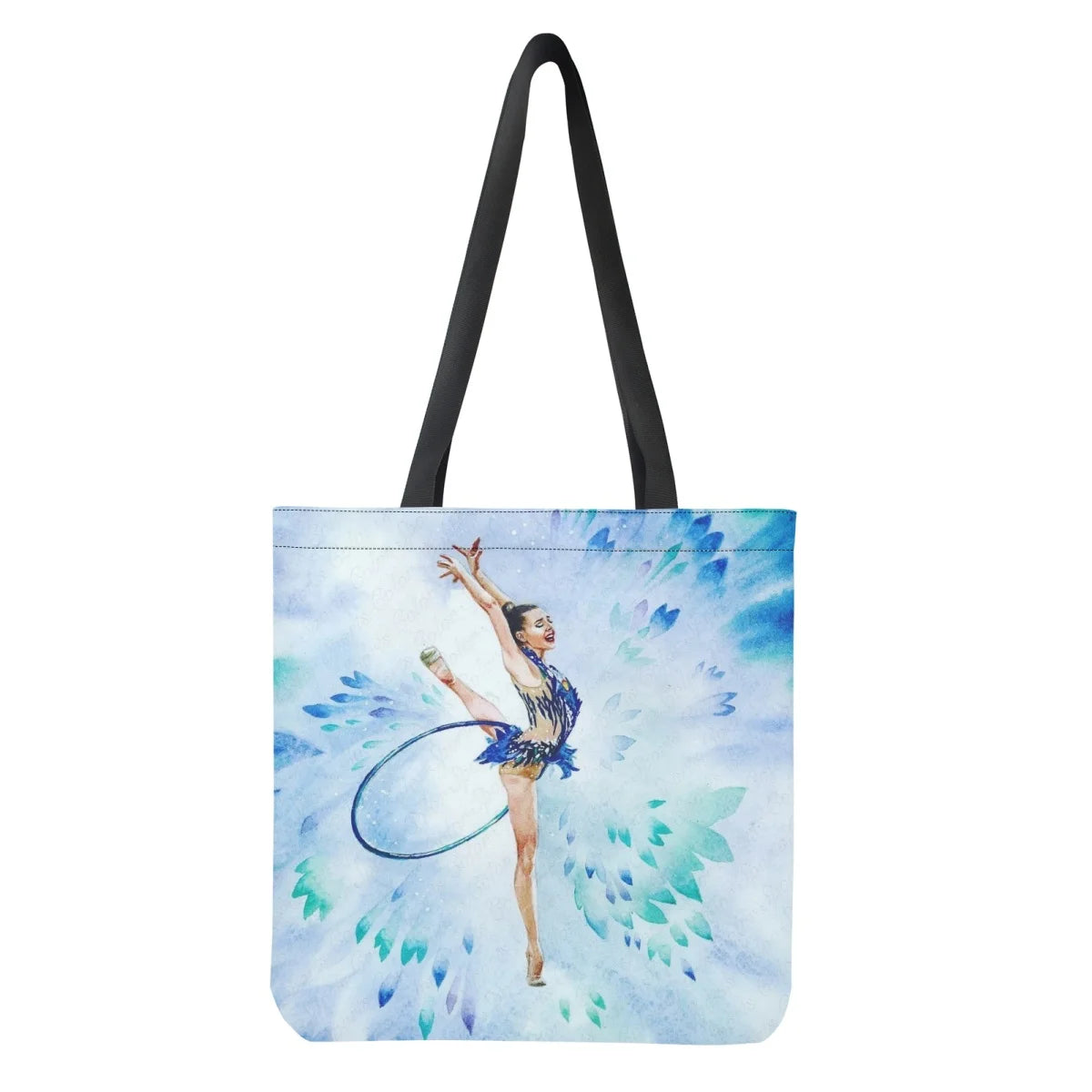 Ballerina Girl Print Shopping Bag Shoulder Bag Girls Gift