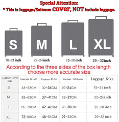 Flower Skull Print Personalized Luggage Cover