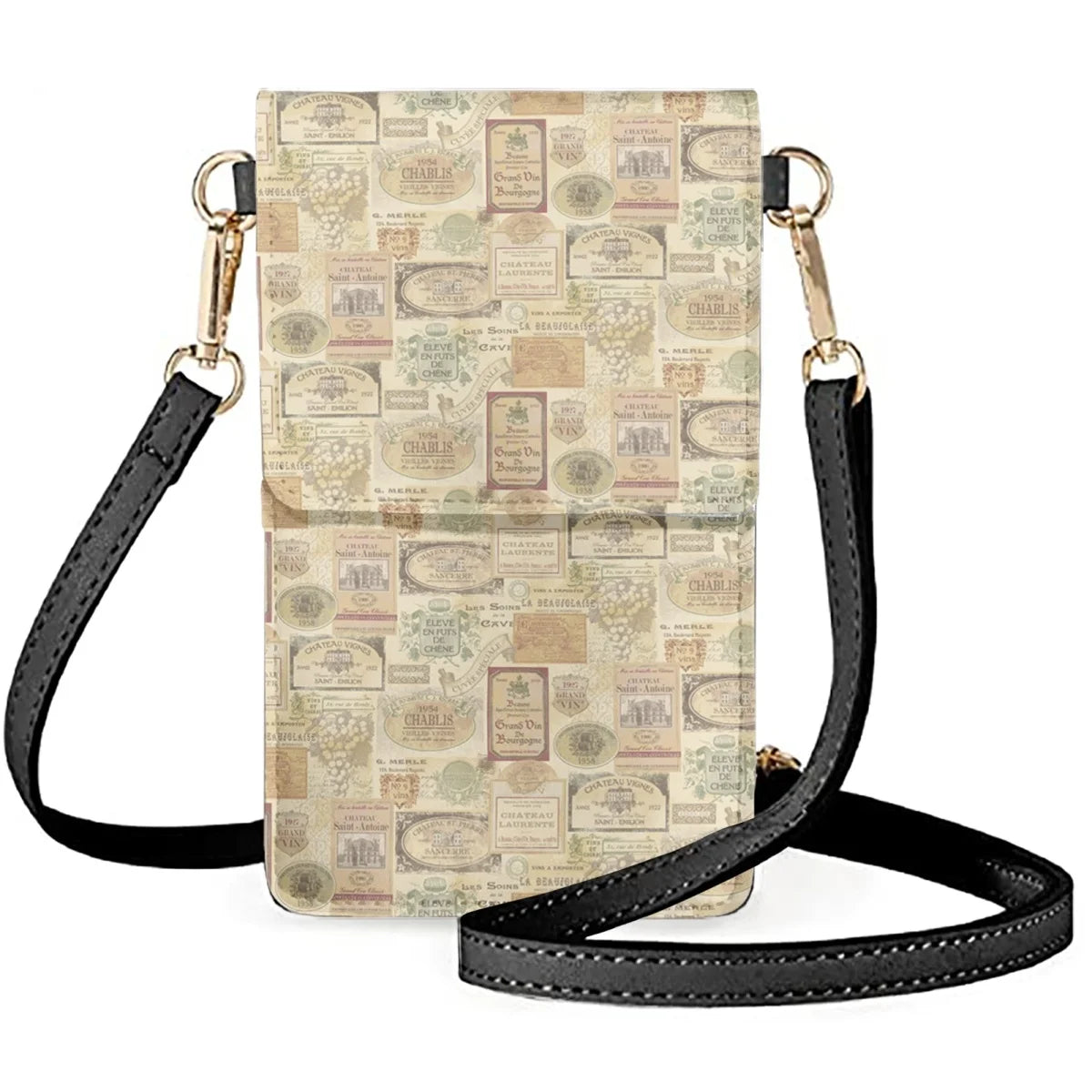 British Style Mobile Phone Bag Female Classic Shoulder Bag