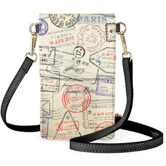British Style Mobile Phone Bag Female Classic Shoulder Bag
