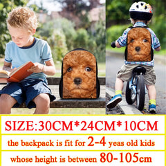 Kids School Bags Jungle Sloth Print Small 12inch Rucksack