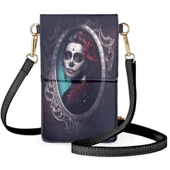 Gothic Style Makeup Bag Dead Girl Women's Clutch Handbag