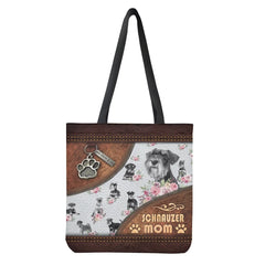 Schnauzer Printed Tote Bag for Women