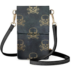 Gothic Skull Handbag Phone Bag Gothic Style Shoulder Bags