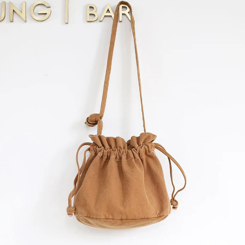 Boho Small String Purse Female Casual Mini Crossbody Bag