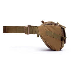 Army Tactical Waist Pack Chest Bag Outdoor Camping Hiking Belt Bag